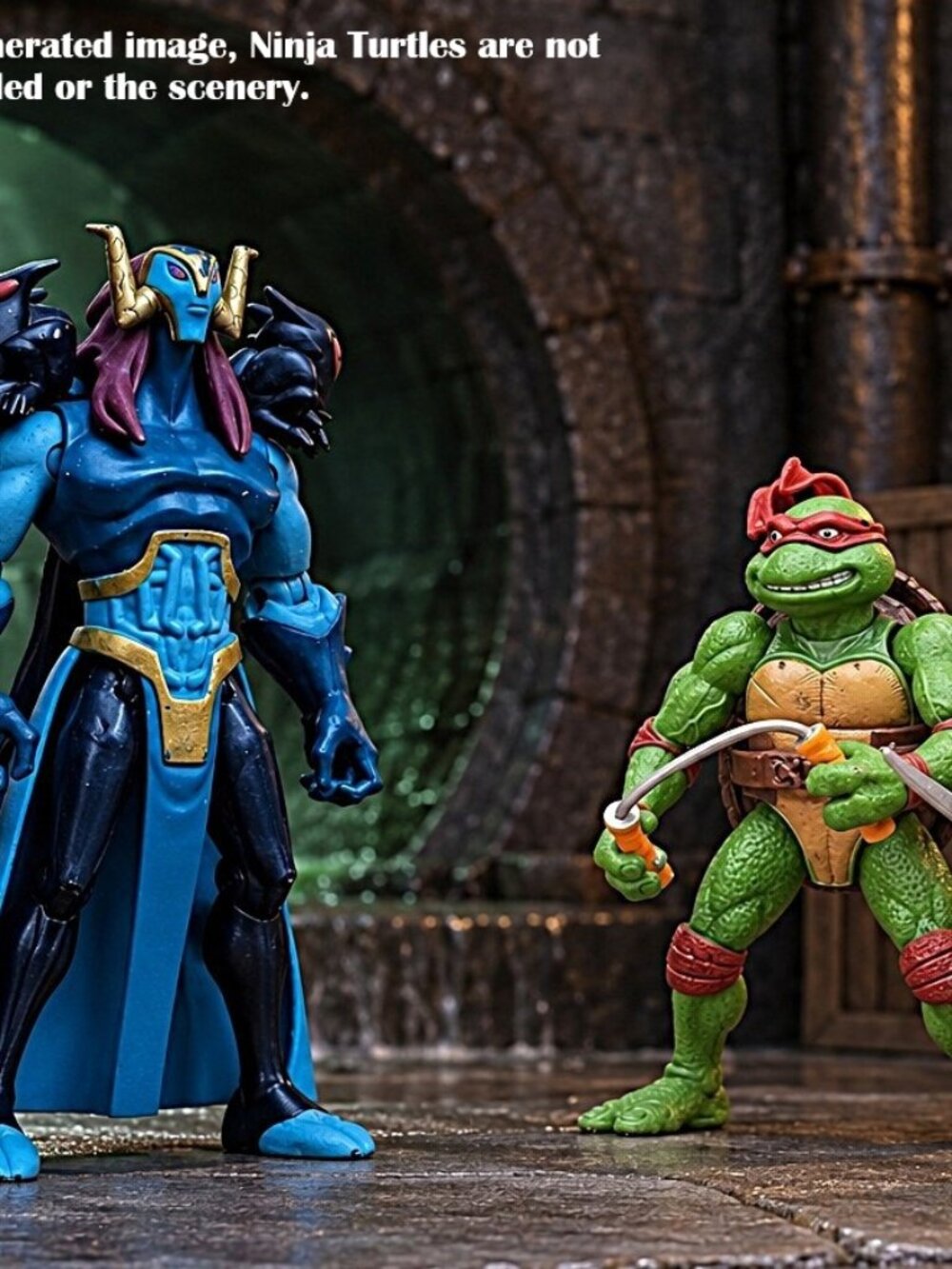 Rise of the Teenage Mutant Ninja Turtles BARON DRAXUM 5" Figure Toy
